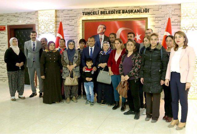 Tunceli'de belediyeye ait 12 konut, ihtiyaç sahiplerine tahsis edildi