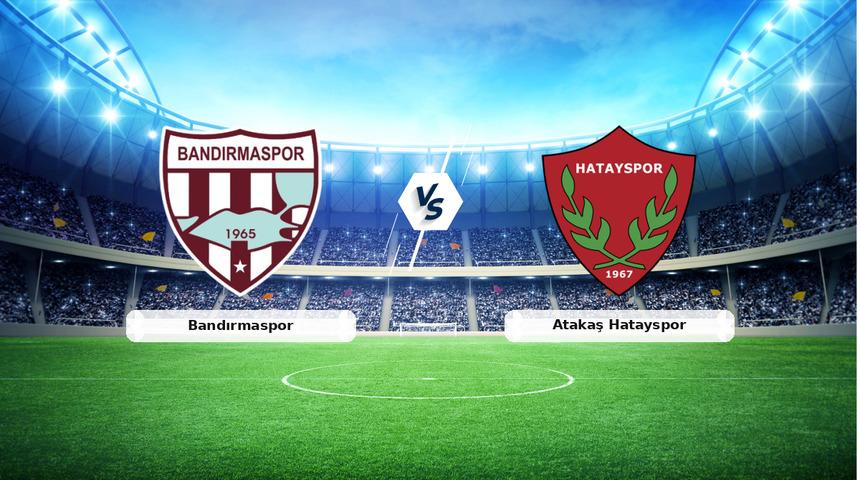 (&Ouml;zet) Bandırmaspor - Atakaş Hatayspor Ma&ccedil;ı &Ouml;zeti ve T&uuml;m &Ouml;nemli Anları