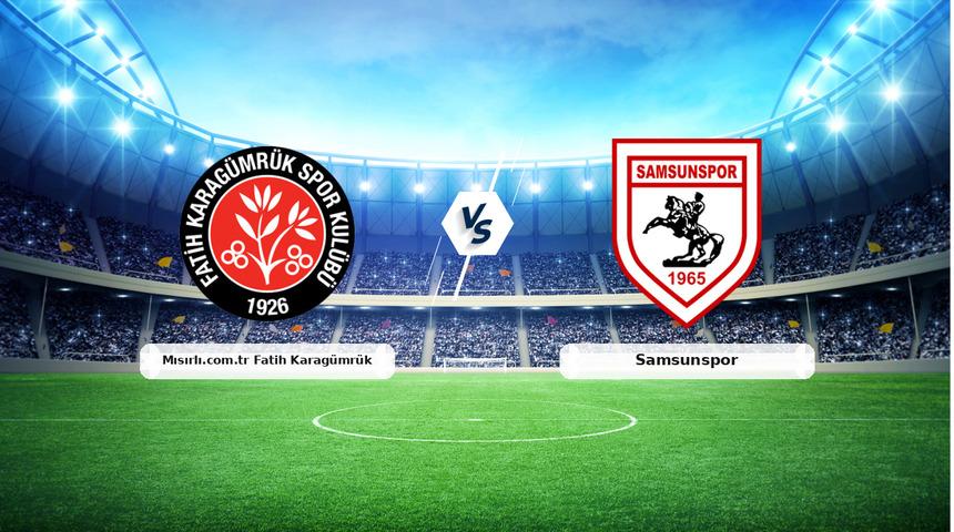 (&Ouml;zet) Mısırlı.com.tr Fatih Karag&uuml;mr&uuml;k - Samsunspor Ma&ccedil;ı &Ouml;zeti ve T&uuml;m &Ouml;nemli Anları