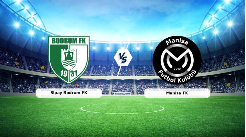 (&Ouml;zet) Sipay Bodrum FK - Manisa FK Ma&ccedil;ı &Ouml;zeti ve T&uuml;m &Ouml;nemli Anları