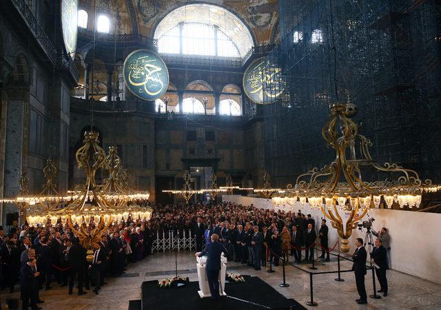 (fotoğraflarla geniş haber)- Cumhurbaşkanı Erdoğan: (AKM) Çatlayın patlayın bak yıktık 