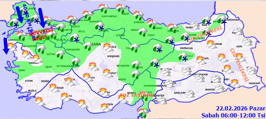 Meteoroloji duyurdu! Kış geri geliyor: Sıcaklık 9 derece düşecek, sağanak etkili olacak 2