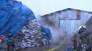 Eyüpsultan’da 3 iş yerinde yangın