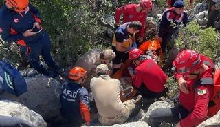 Antalya'da kaybolan 80 yaşındaki yaşlı kadın dağda kayalıklar arasında bulundu