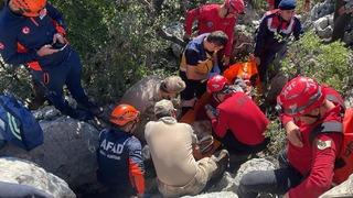 Antalya'da kaybolan 80 yaşındaki yaşlı kadın dağda kayalıklar arasında bulundu