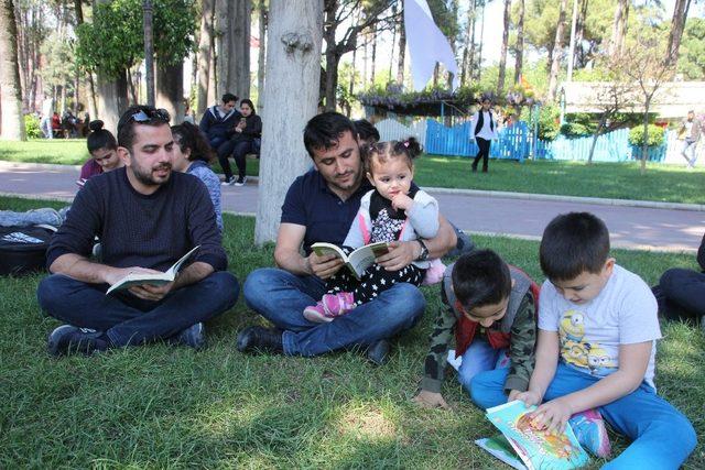 TÜGVA Antakya’dan kitap okuma etkinliği