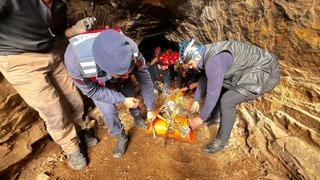 Mağarada 9 saatlik kurtarma seferberliği