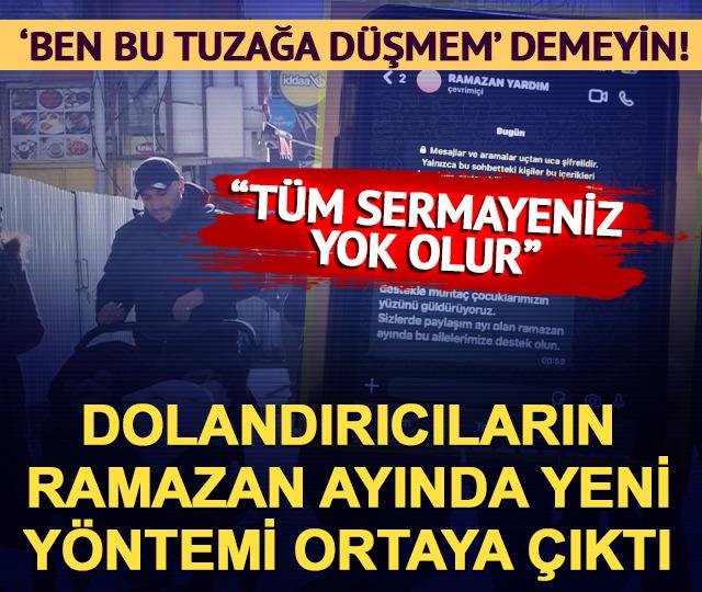 Dolandırıcıların Ramazan ayında yeni y&ouml;ntemi ortaya &ccedil;ıktı: "T&uuml;m sermayeniz yok olur"