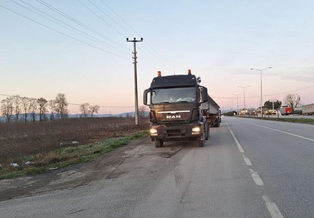 Kantardan kaçan tırlara 169 bin liralık ceza 1
