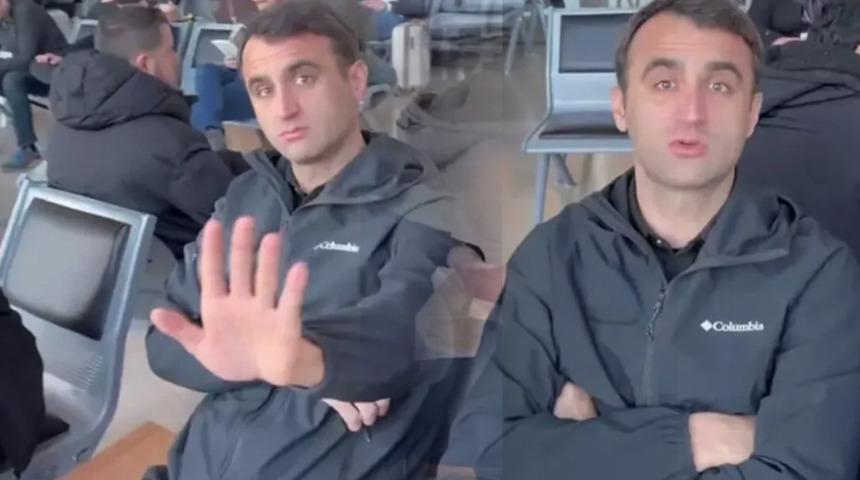 O karar ortalığı karıştırmıştı! Atilla Karaoğlan'ı havalimanında yakaladılar: Gol&uuml; neden iptal ettiniz?