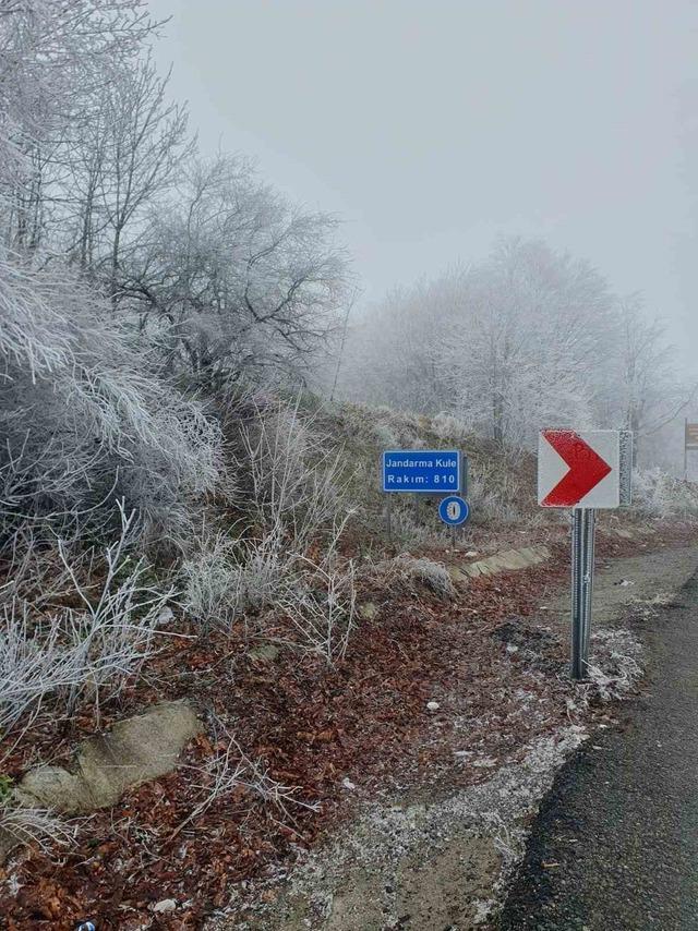 Kırklareli’nin yüksek kesimleri beyaza büründü 6