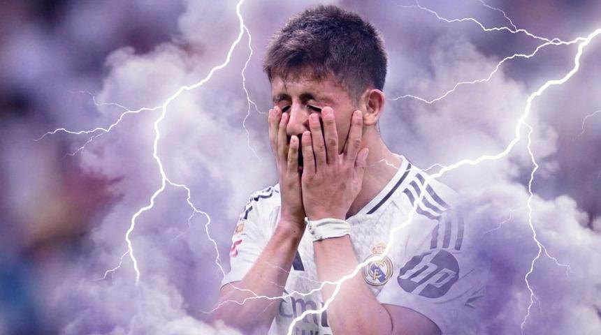 Real Madrid'de şok mağlubiyet, fatura Arda G&uuml;ler'e kesildi! İspanyol basını milli yıldızı yerden yere vurdu