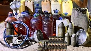 Van'da kaçak akaryakıt ve sigara ele geçirildi