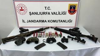 Son dakika: Şanlıurfa'da silah ka&ccedil;ak&ccedil;ılığı operasyonu! 3 ş&uuml;pheli yakalandı
