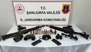 Şanlıurfa'da silah ka&ccedil;ak&ccedil;ılığı operasyonu! 3 ş&uuml;pheli yakalandı