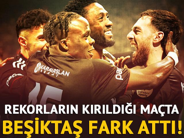 (&Ouml;zet) Beşiktaş - G&ouml;ztepe Ma&ccedil;ı &Ouml;zeti ve T&uuml;m &Ouml;nemli Anları