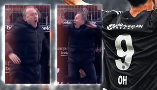 Beşiktaş'ta Hyeon-gyu Oh'dan 'Yılın Gol&uuml;'! Sergen Yal&ccedil;ın inanamadı, dizlerinin &uuml;st&uuml;ne &ccedil;&ouml;kt&uuml;