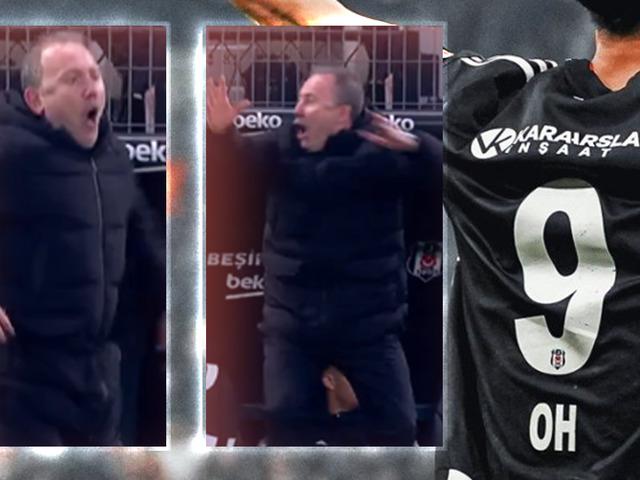 Beşiktaş'ta Hyeon-gyu Oh'dan 'Yılın Gol&uuml;'! Sergen Yal&ccedil;ın inanamadı, dizlerinin &uuml;st&uuml;ne &ccedil;&ouml;kt&uuml;