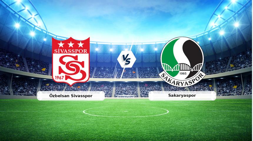 (&Ouml;zet) &Ouml;zbelsan Sivasspor - Sakaryaspor Ma&ccedil;ı &Ouml;zeti ve T&uuml;m &Ouml;nemli Anları