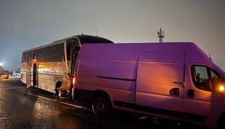 Anadolu Otoyolu'nda zincirleme trafik kazasında 6 kişi yaralandı