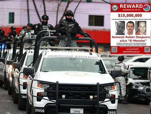 Meksika'yı yangın yerine &ccedil;eviren &ccedil;atışmalarda ABD detayı: 'Bu harika'