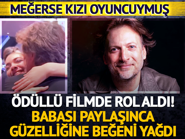 Mirg&uuml;n Cabas'ın kızı oyuncuymuş! Sarı Zarflar filminde...
