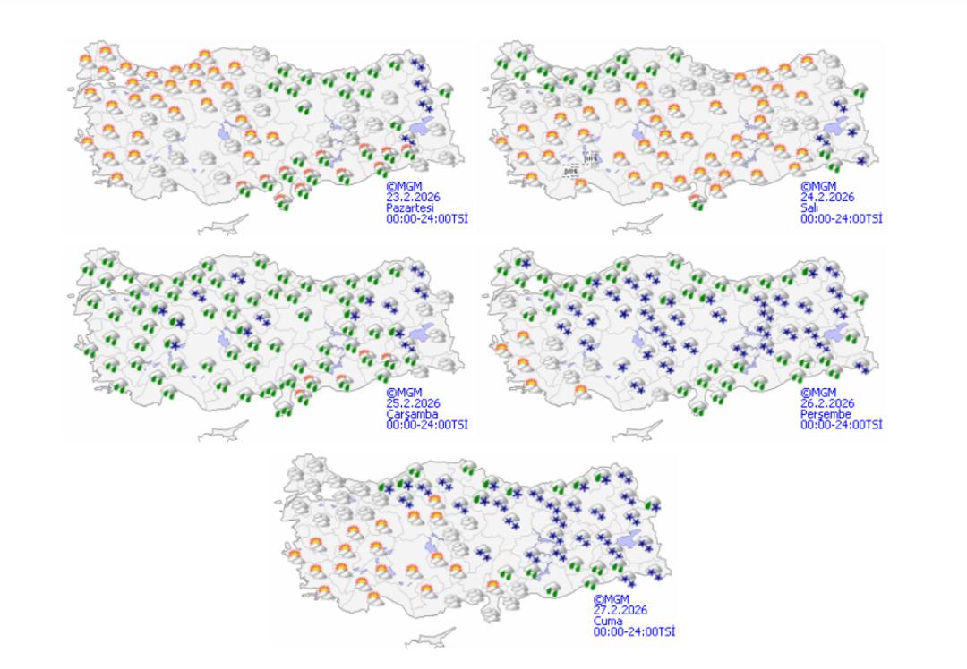 Yeni kar yağışı kapıda! Tarih belli oldu 1