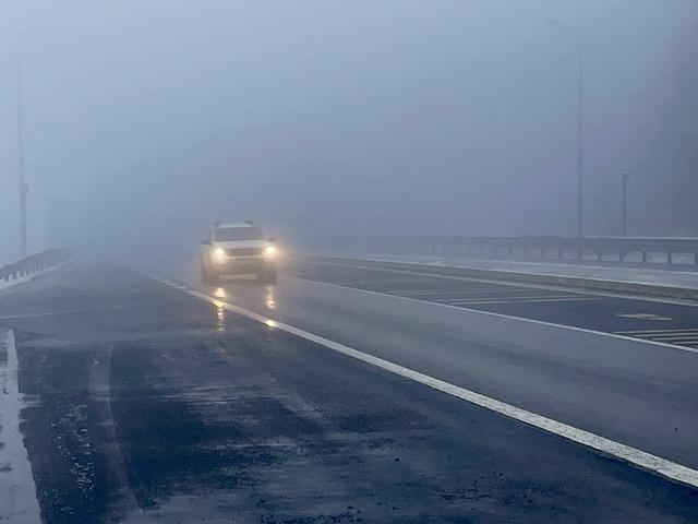 Bolu Dağı nda sis etkili oluyor 1