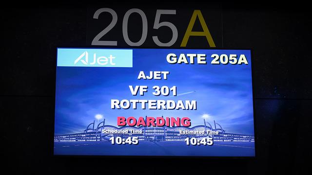 AJet'in İstanbul-Rotterdam seferleri başladı!