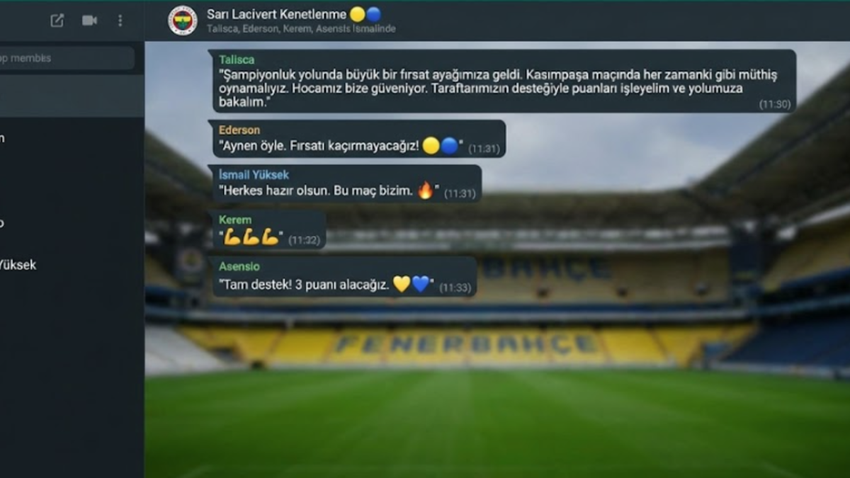 Galatasaray yenilince Fenerbahçe WhatsApp grubu karıştı! Mesajlar ortaya çıktı