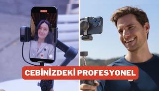 Telefondan ustaca &ccedil;ekimlerin sırrı: DJI Osmo Mobile 7P