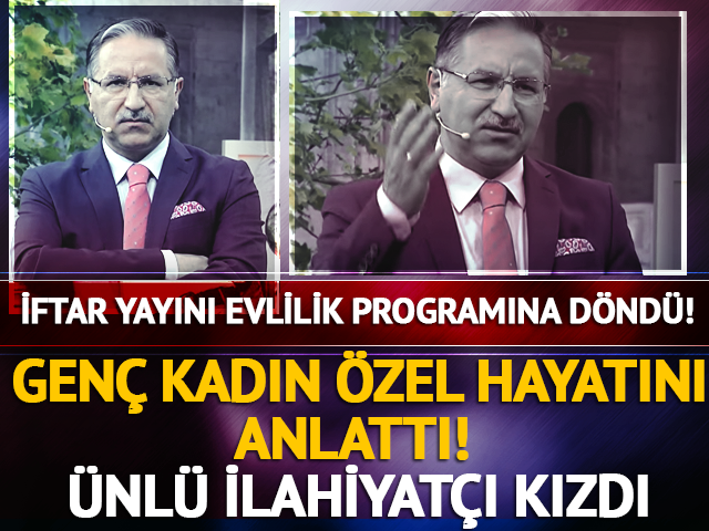 İftar programı evlilik programına d&ouml;nd&uuml;! Mustafa Karataş da şaştı kaldı