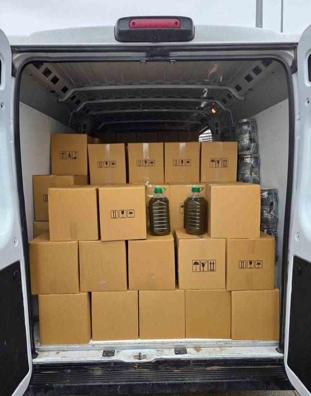 Durdurulan ara&ccedil;tan litrelerce tağşiş zeytinyağı &ccedil;ıktı 1