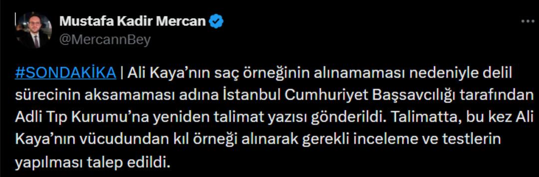 Son dakika | Uyuşturucu suçlamasıyla tutuklanmıştı! Dilek İmamoğlu nun kardeşi Ali Kaya nın test sonucu ile ilgili yeni gelişme 2