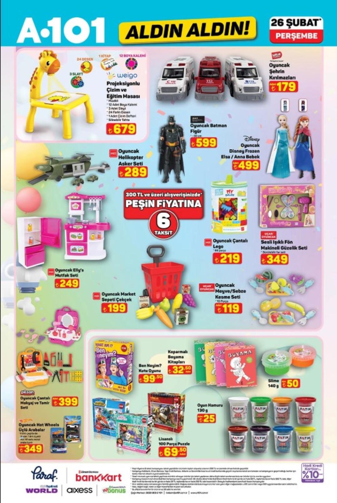 A101 e elektronik para kasası geliyor! 26 Şubat  2026 A101 katalog yayınlandı! 10