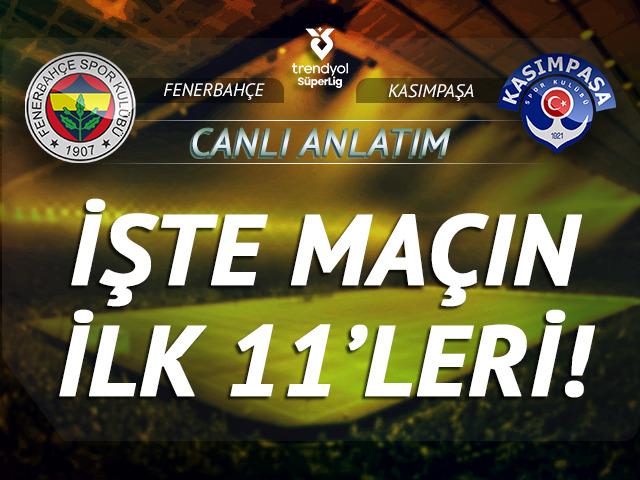 CANLI | Fenerbah&ccedil;e - Kasımpaşa ma&ccedil; anlatımı! Ma&ccedil; ne zaman? Saat ka&ccedil;ta ve hangi kanalda? - 23 Şubat 2026