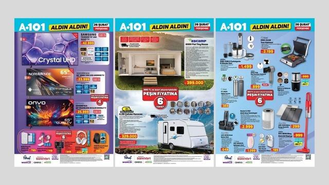 A101'e elektronik para kasası geliyor! 26 Şubat  2026 A101 katalog yayınlandı!
