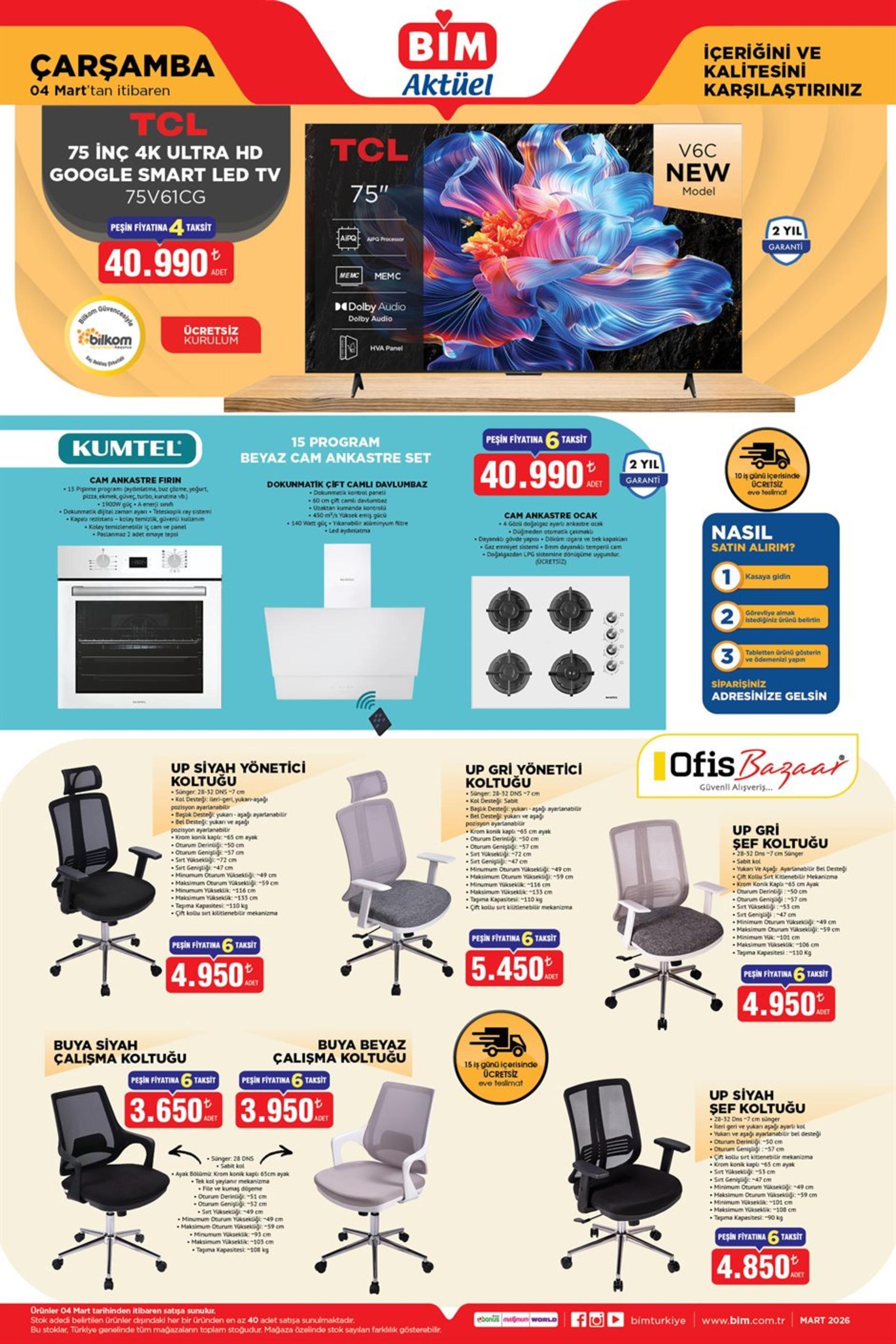 Bim 04 Mart - 10 Mart   Broş&uuml;r&uuml;