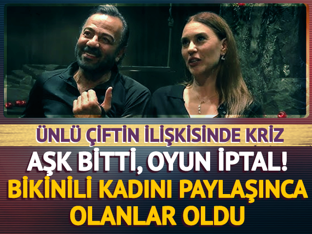 Aşk bitti, oyun iptal! Seksi kadını beğenince...