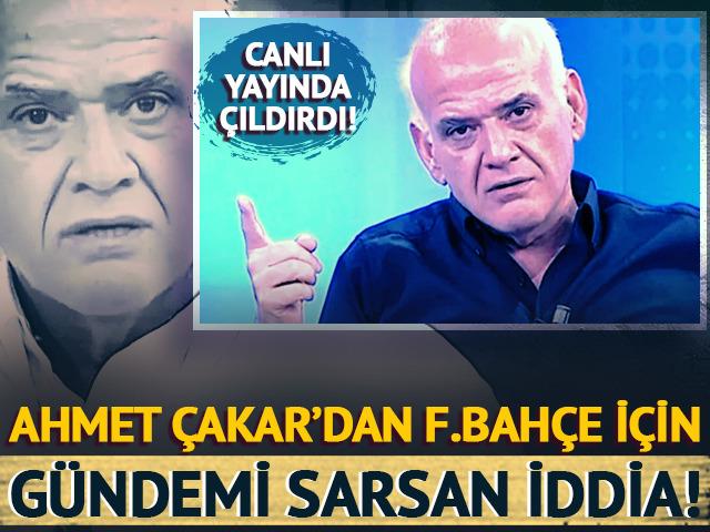 Ahmet &Ccedil;akar canlı yayında &ccedil;ıldırdı, Tedesco'nun biletini kesti: "İflasını istemiştir! Yemin ediyorum hoca moca değil!"