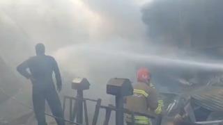 İran'da helikopter düştü! Görüntüler yayınlandı