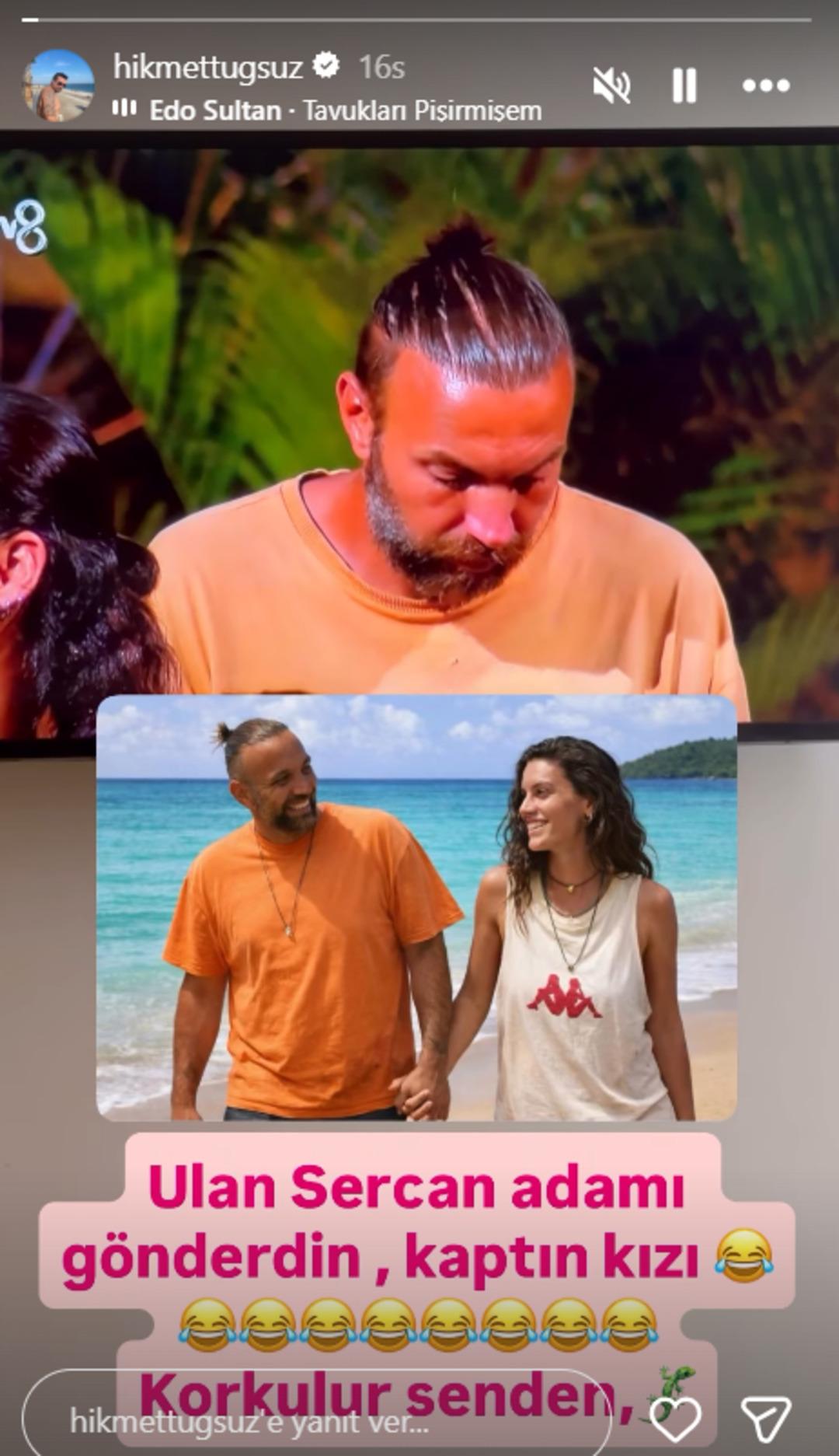 Hikmet Tuğsuz dan yorum geldi: Ulan Sercan kaptın kızı...  1