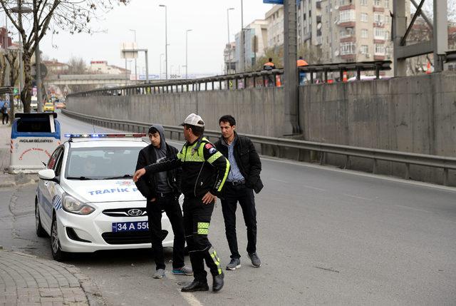 Bu kazadan yara almadan kurtuldular