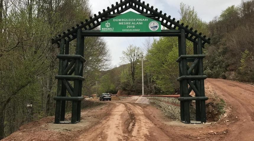 D&uuml;mb&uuml;ldek Suyu, mesire alanıyla şifa dağıtacak