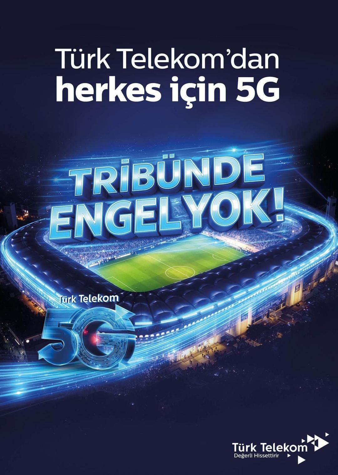 D&uuml;nyada bir ilk! Herkes i&ccedil;in 5G: Trib&uuml;nde engeller kalkıyor 3