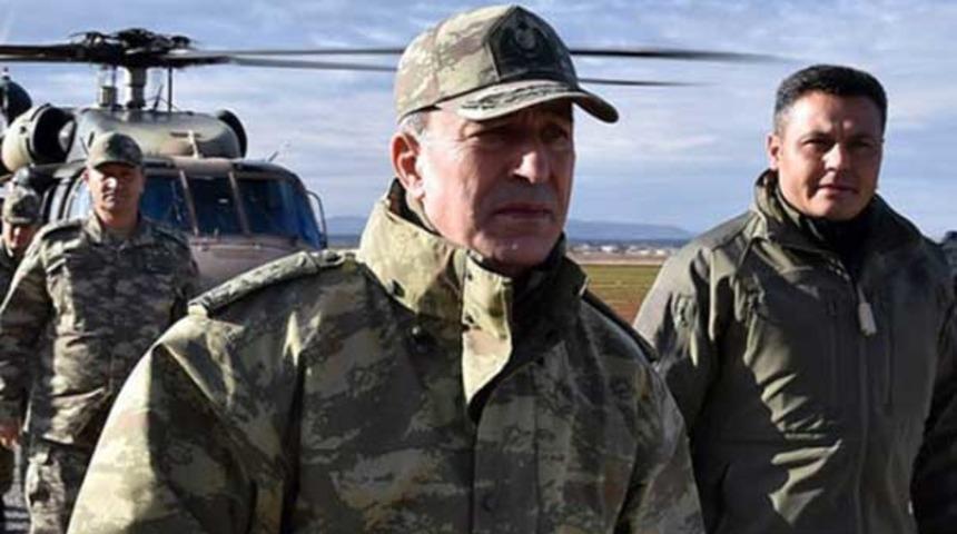 Genelkurmay Başkanı Akar ve kuvvet komutanları Hatay'da