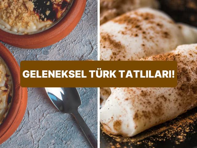Efsane haline gelen 9 T&uuml;rk tatlısının hikayesi
