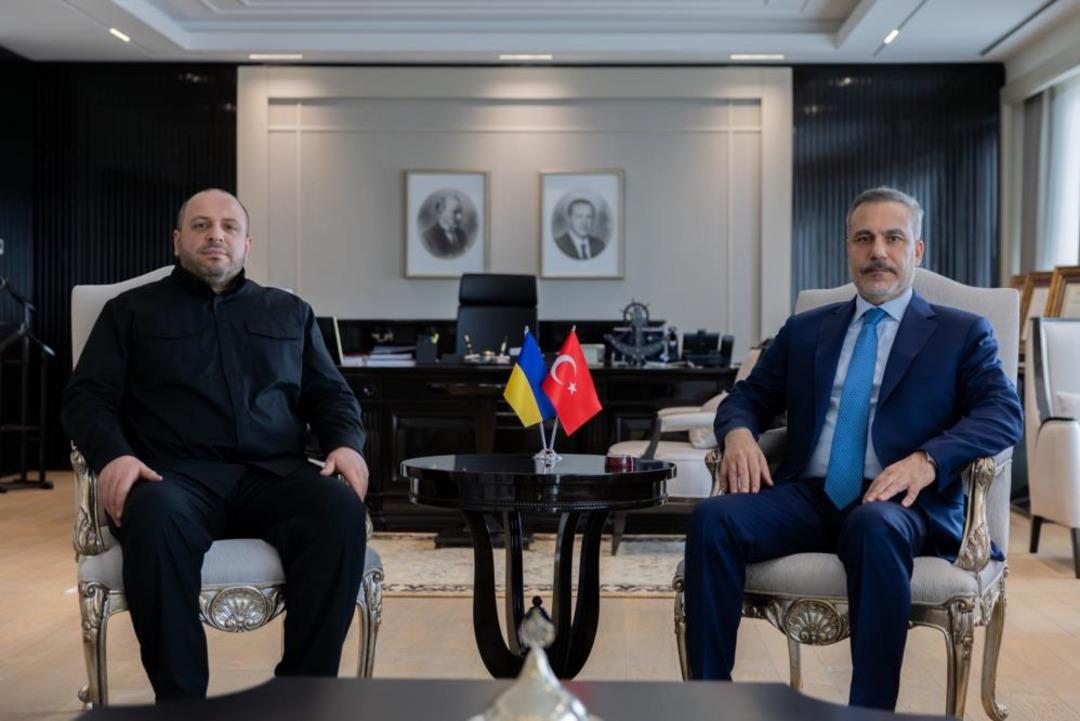 Bakan Fidan, Ukrayna Milli G&uuml;venlik ve Savunma Konseyi Sekreteri Umerov ile g&ouml;r&uuml;şt&uuml; 2