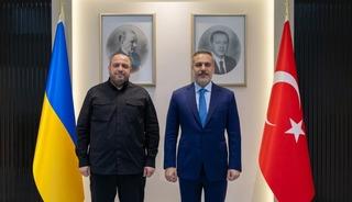 Bakan Fidan, Ukraynalı Umerov ile g&ouml;r&uuml;şt&uuml;