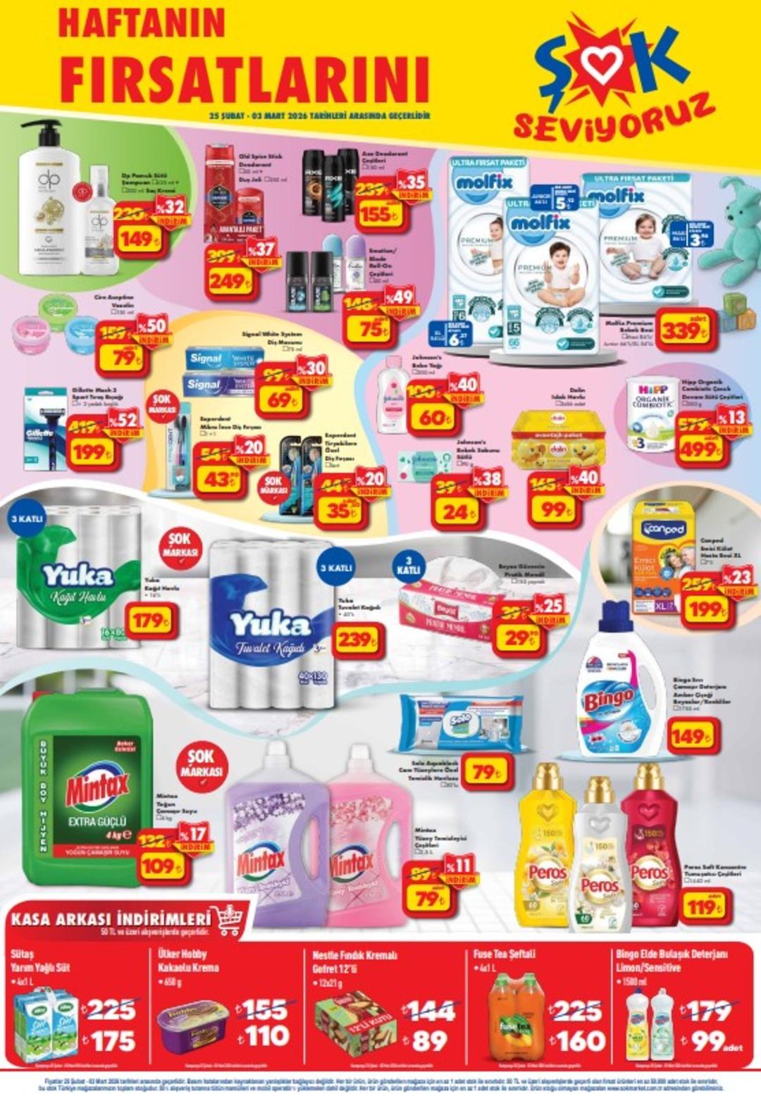 ŞOK a Tommy Hillfiger kol saatleri geliyor! 25 Şubat 2026 ŞOK aktüel katalog yayınlandı! 2